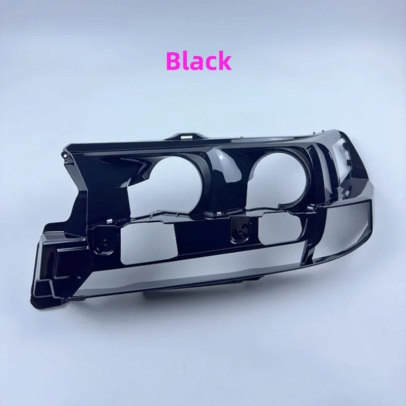 For Toyota Land Cruiser 2016 2017 2018 Headlight Decorative Frame Headlights Chrome Trim Frame Headlight Damage Repair Parts