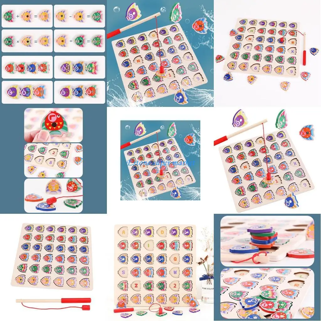 

090B Number ABC Math Learning Toy Puzzle Learning for w/ Recognition Educational Tangram Preschool Favor Bo