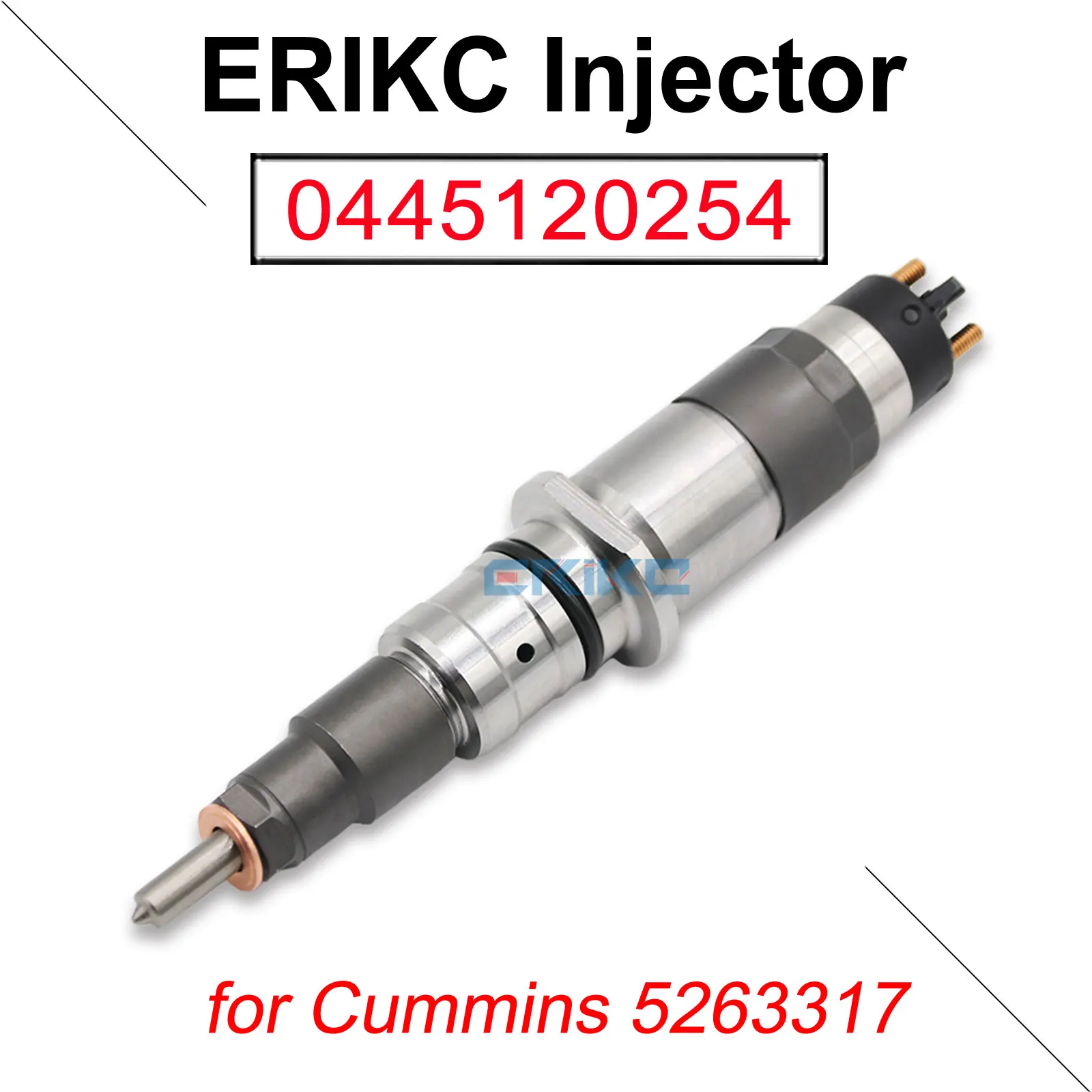 0445120254 Diesel Injector Nozzle Assy 0 445 120 254 Common Rail Inyector Parts 0445 120 254 For Bosch Cummins 5263317