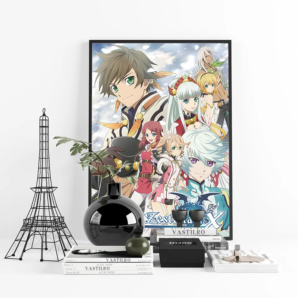 Tales Of Zestiria Classic Anime Cartoon Role Poster Manga Print Art Wall Stickers Decor Canvas Painting