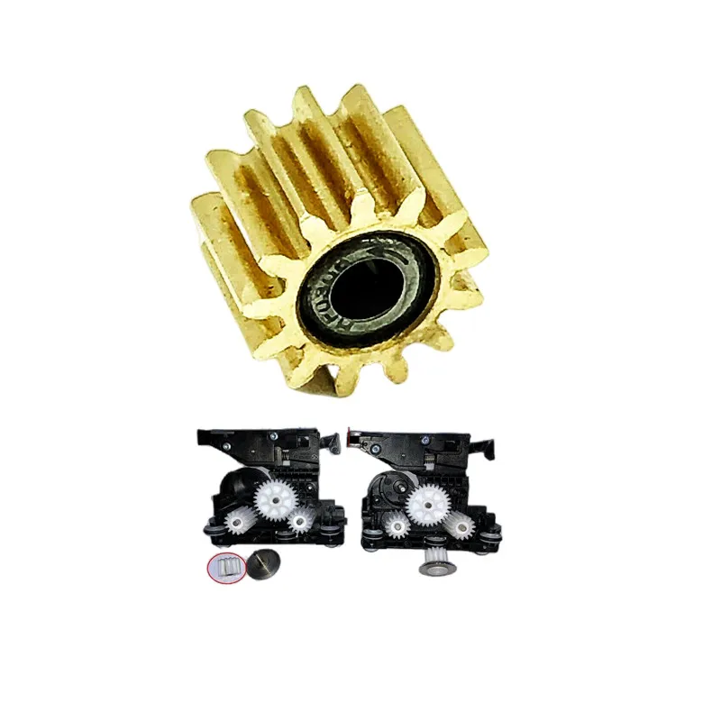 1x Copper Gear For HP Printer Cutter Assembly Of Designjet T120 T520 T525 T730 T830  printer plotter parts