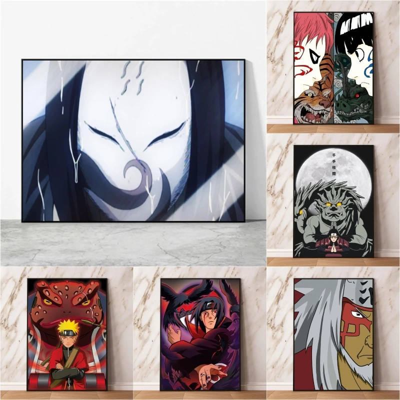 

Japanese Anime Naruto Uchiha Itachi HD Poster Decorative Painting Canvas Painting Home Living Room Wall Decoration Holiday Gift