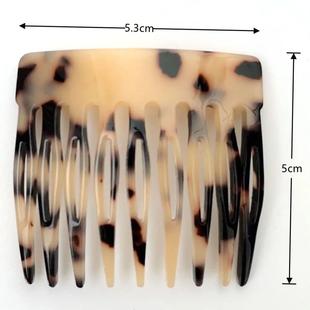 แฟชั่นสีดําภาษาฝรั่งเศสคําหวีด้านข้างขนาดเล็กภาษาฝรั่งเศสคําสไลด์หวีผมตกแต่ง Bun ถือคลิปสําหรับหญิงและสตรี