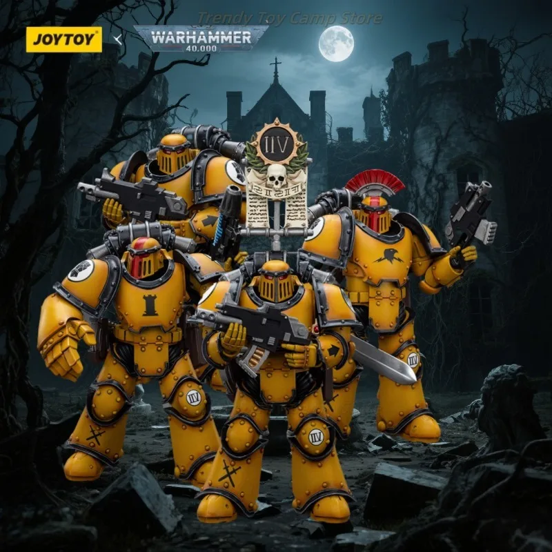 

【В наличии】JOY TOY Dark Source Warhammer 40k 1:18 Empire Fist MKIII Legion Priest Consort Коллекция солдат