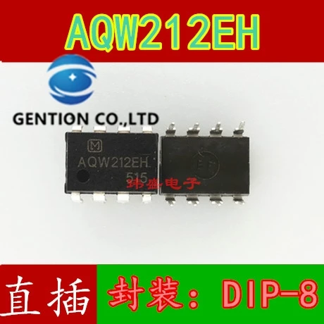 

10PCS AQW212EH upright DIP8 AQW212 AX light coupling relay in stock 100% new and original