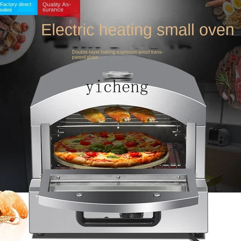 Tqh Electric Hot Pizza Oven Commercial Small Electric Oven Portable Pizza Stove Pizza Baking Oven