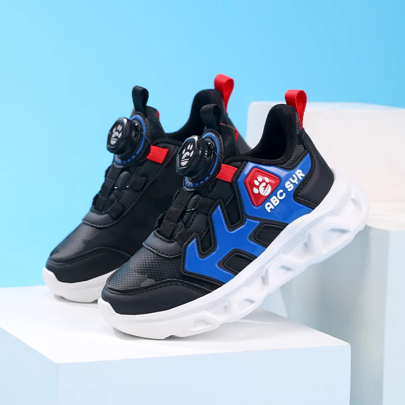 

Детские повседневные кроссовки 2026: Новинка, модные спортивные туфли из искусственной кожи для мальчиков и девочек, удобные кроссовки для занятий спортом