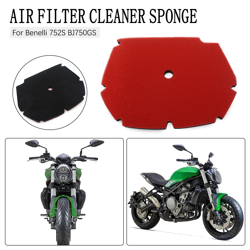 

High Flow Motorcycle Air Filter Oil Filter For Benelli 752 S 752S BJ750GS BJ750GS-A Engine Intake Cleaner Replacement Parts