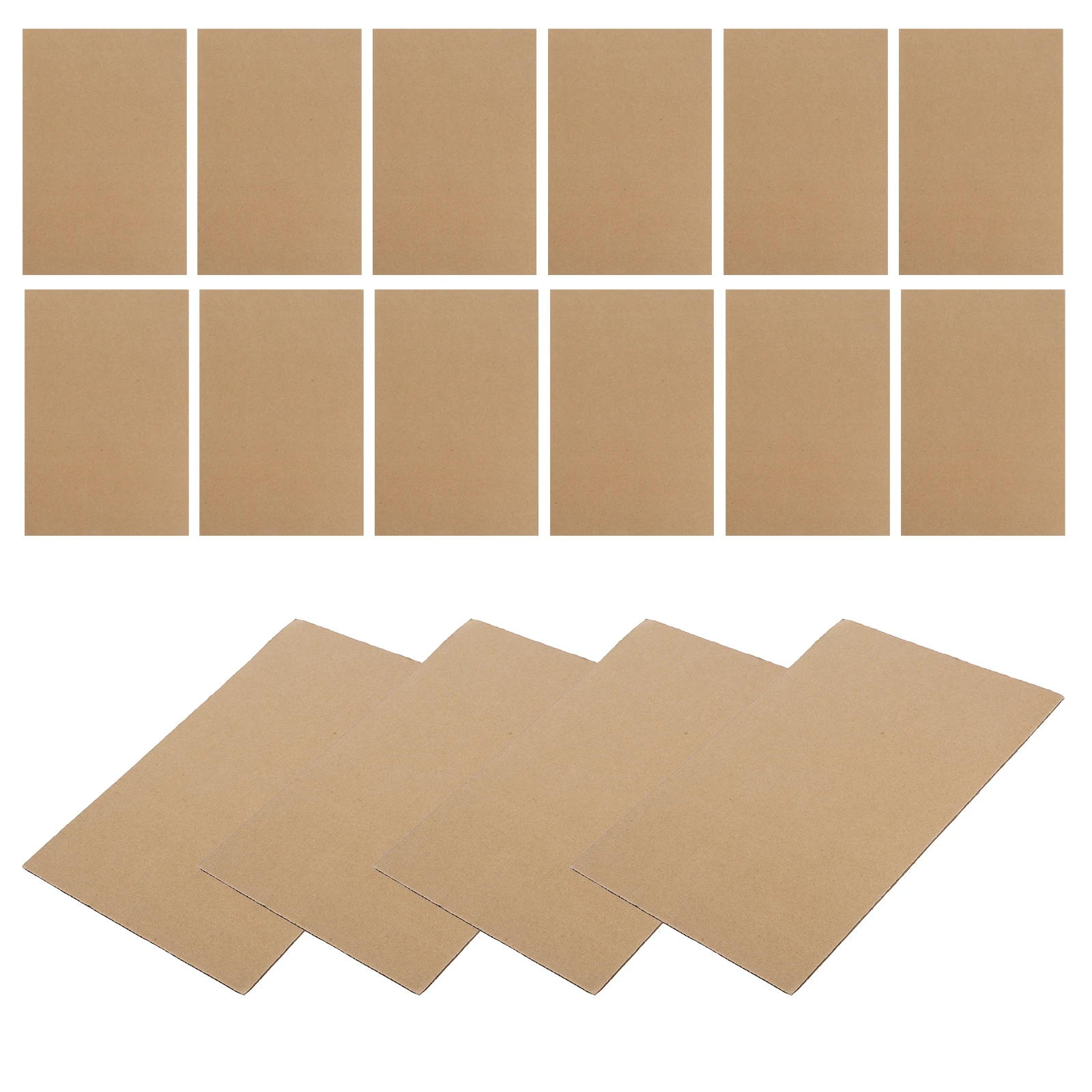 

50pcs Corrugated Cardboard Boxes Pads Dish Packing Divider Moving Filler Fruit Protective Base Easy Stacking Optimal Protection