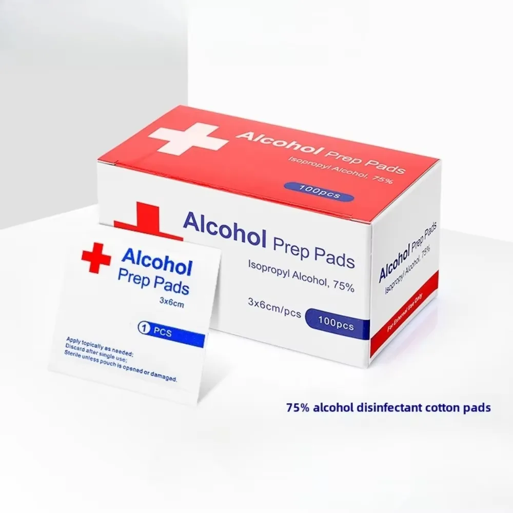 100 pezzi! Salviette monouso con alcol Disinfettanti per stoviglie Schermi telefonici Sicuro per viaggi in ufficio a casa