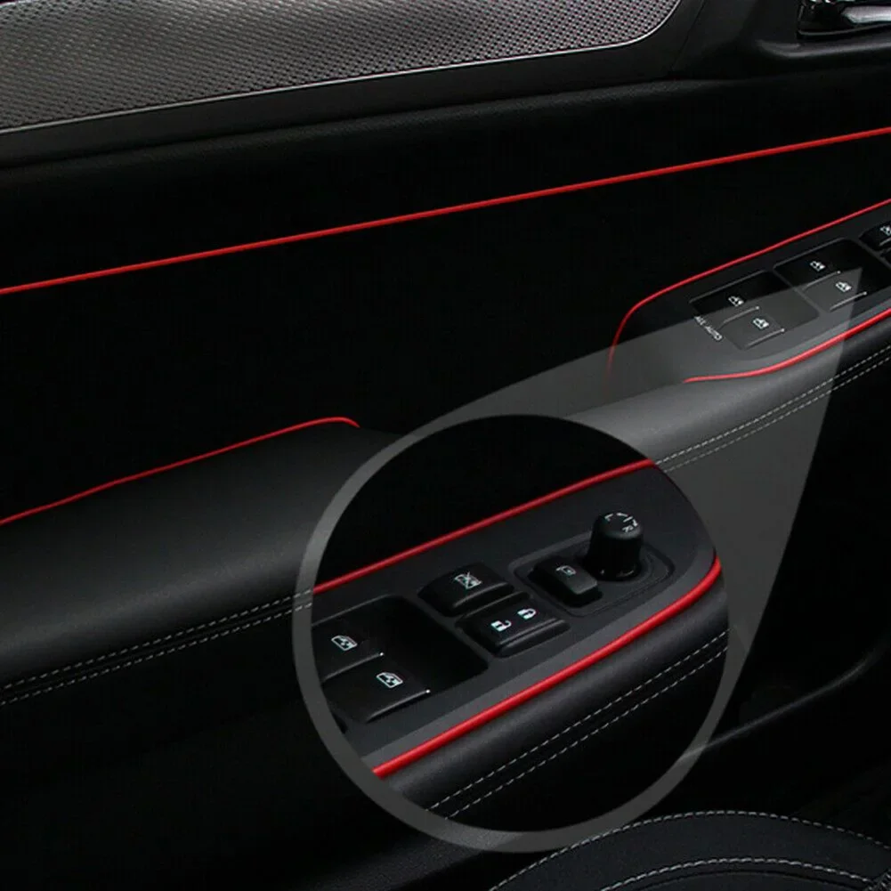 Flexible Silicone Door Panel For Edge Gap Trim Line for Car Interior Decoration with Strong Elasticity and Performance