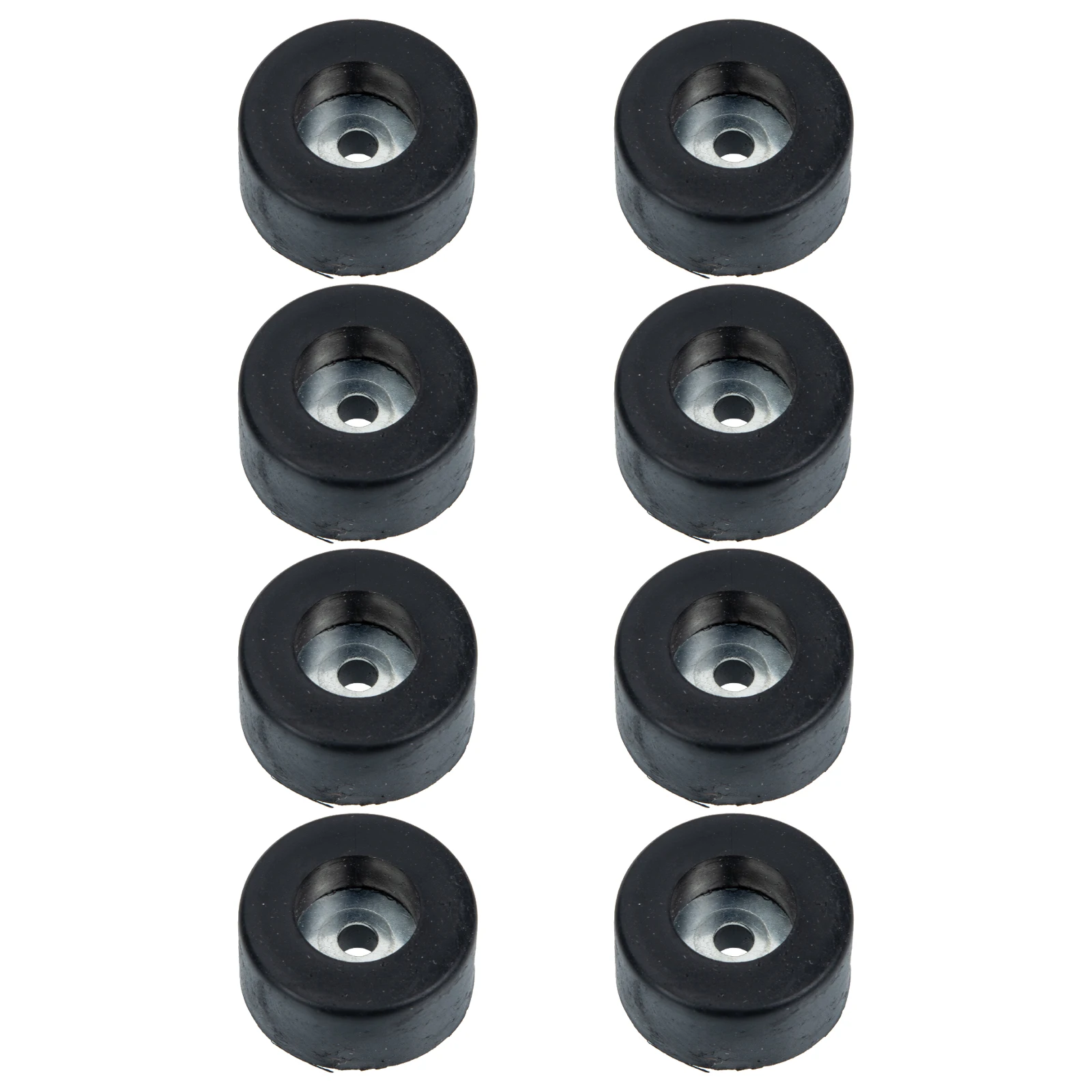 8pcs Rubber Furniture Pads Feet Pads For Amplifier Isolation Shock Absorption Protection Audio Accessories Spike Mat