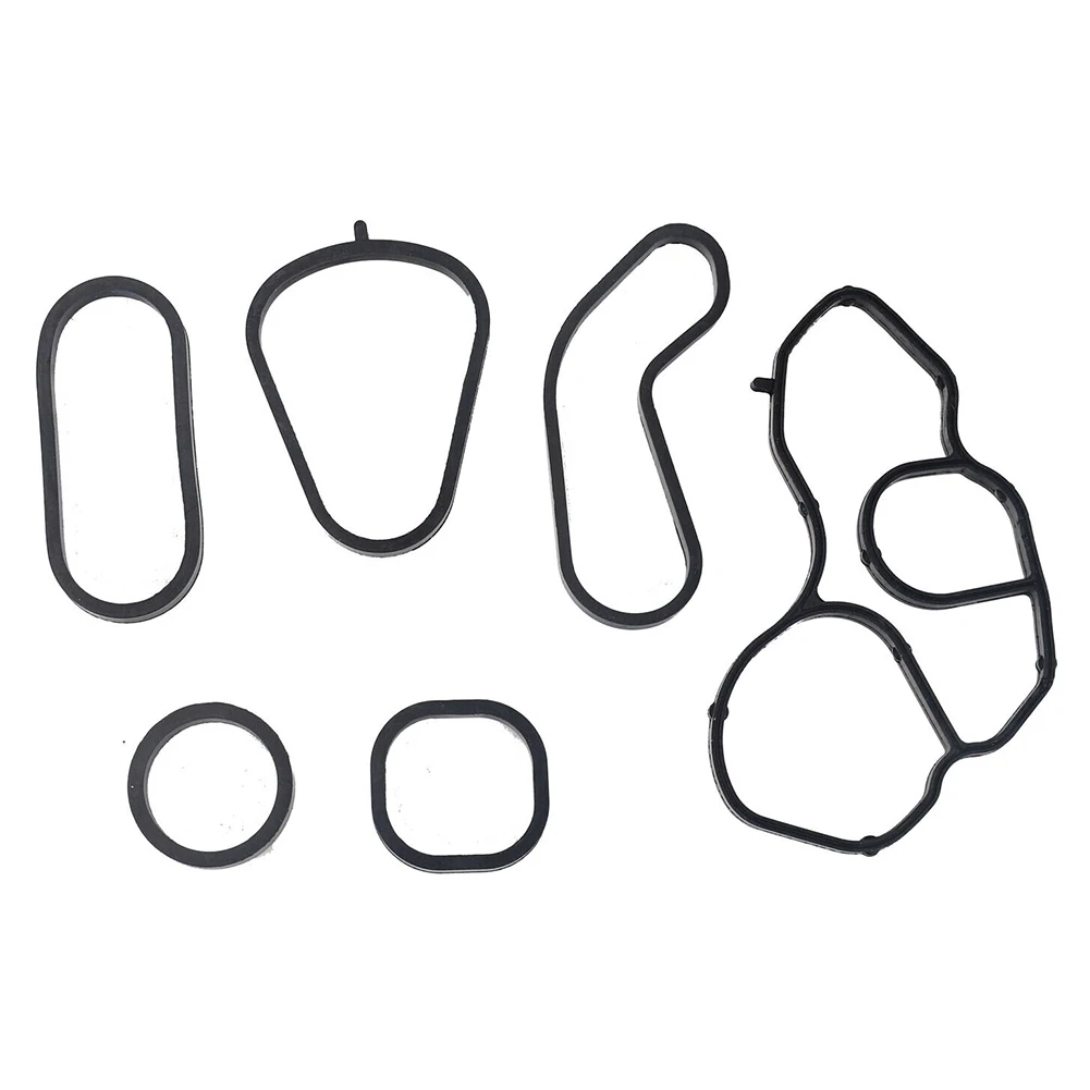 

Car Exterior Accessories COOLER GASKET SEAL 6pcs/set Black Cooler Housing For MINI PACEMAN For Cooper High Quality