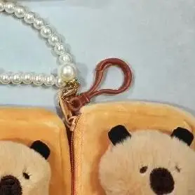 

Creative Cute Capybara Anime Plush Coin Purse Cartoon Earphone Storage Bag Mini Cute Money Change Pouch Bag Pendant