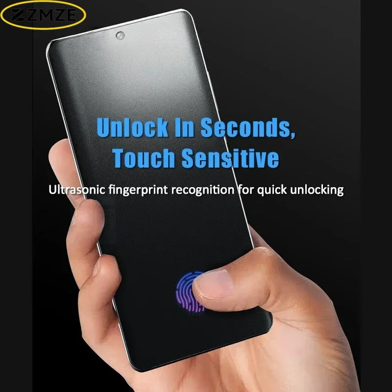 2-4Pcs Matte Frosted Hydrogel Film for Realme 16 15 14 13 12 11 GT8 Pro 7 6T  GT Master Anti-Fingerprint Screen Protector Film
