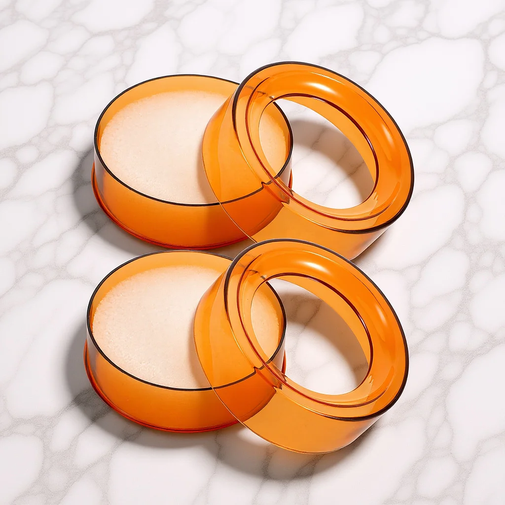 

2Pcs Plastic Round Finger Wetting Pad for Counting Papers Moisture Control Sponge for Financial Office Document Management