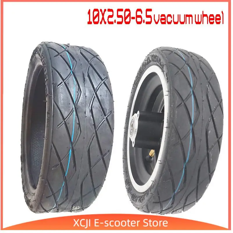 

110x2.50-6.5 vacuum tubeless skateboard 10 inch wheel parts for Ninebot MAX G30 electric scooter