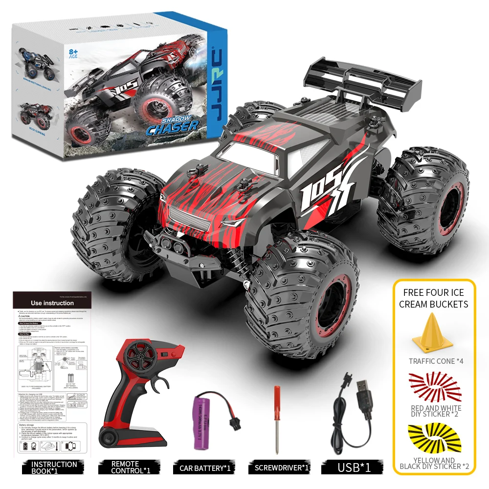 JJRC Q105 автомобиль с дистанционным управлением 2,4 ГГц Радиоуправляемый внедорожник Дрифт высокоскоростной автомобиль с дистанционным управлением игрушки подарки для мальчика Ki