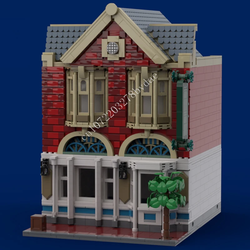 

2244PCS Magic Kingdom Main Street Jewelry MOC streetview Puzzles Architecture Creative Assembly Birthday Gift Toy for Kids Age