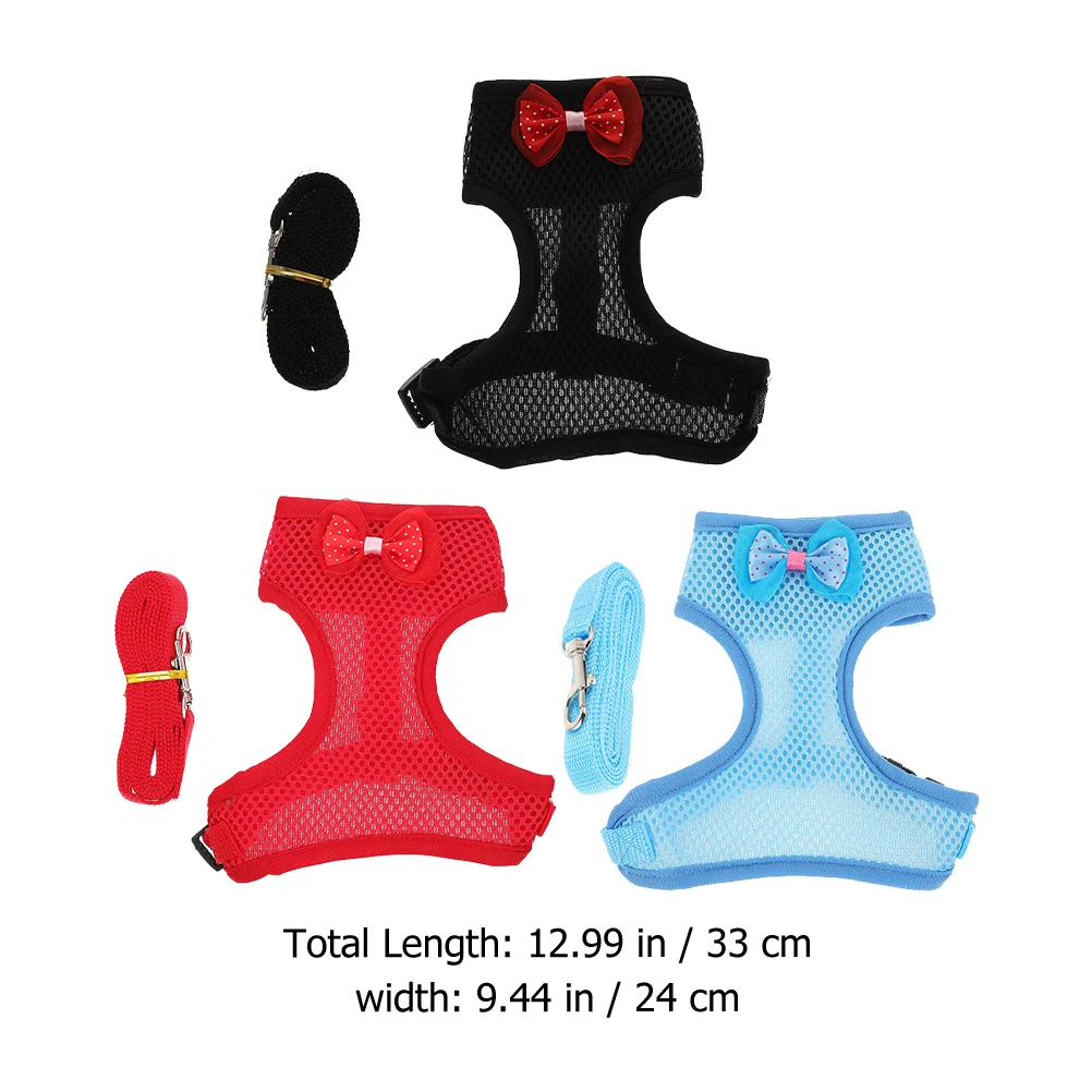 3 مجموعة مقود الدجاجة مجموعة حزام الدجاج الممتاز للحيوانات الأليفة الديك مكافحة خسر الجر حبل المحمولة الدجاج المشي التبعي