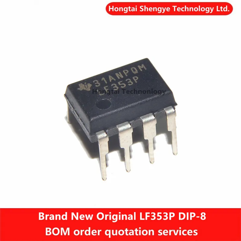 New Original Imported Brand New LF353P JFET input dual-channel operational amplifier LF353N direct-plug DIP-8