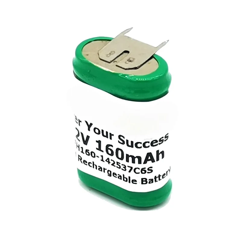 7.2V 80-330mAh Rechargeable Battery for Car Alarm Motorcycle Anti-theft Device  Ni-MH Replace Button Battery