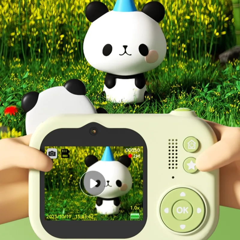 

Children's toy panda camera can take pictures and videos