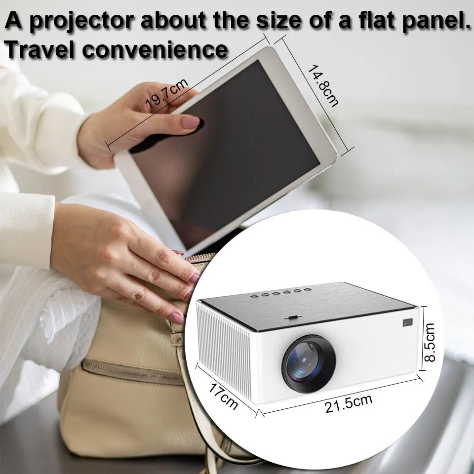 2025New HT20 4K Full HD Projector Android Native Portable 1080P Auto Focus 250ANSI Video home Cinema Outdoor HD LED Projetor