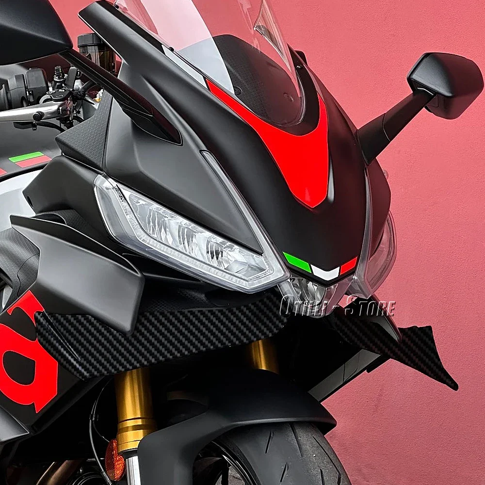 Moto Déflecteur Vent Spoiler RS660 Pare-Brise Pare-Brise pour Aprilia RS 660 2020 2021 2022 Moto Avant Déflecteur De Vent Bouclier Écran Visière Accessoires Pare-Brise (Couleur : Smoke
