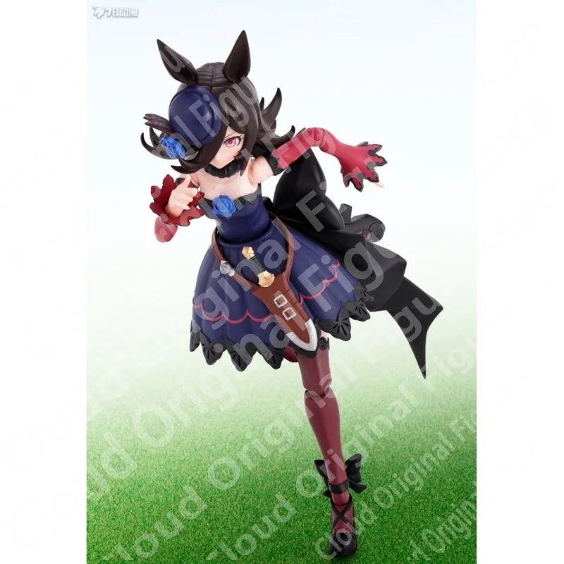 Op voorraad 100% originele Bandai SHF Pretty Derby Rice Bath Special Edition [3rd Anniversary Cover] Anime Action Doll Handgemaakte Hobby