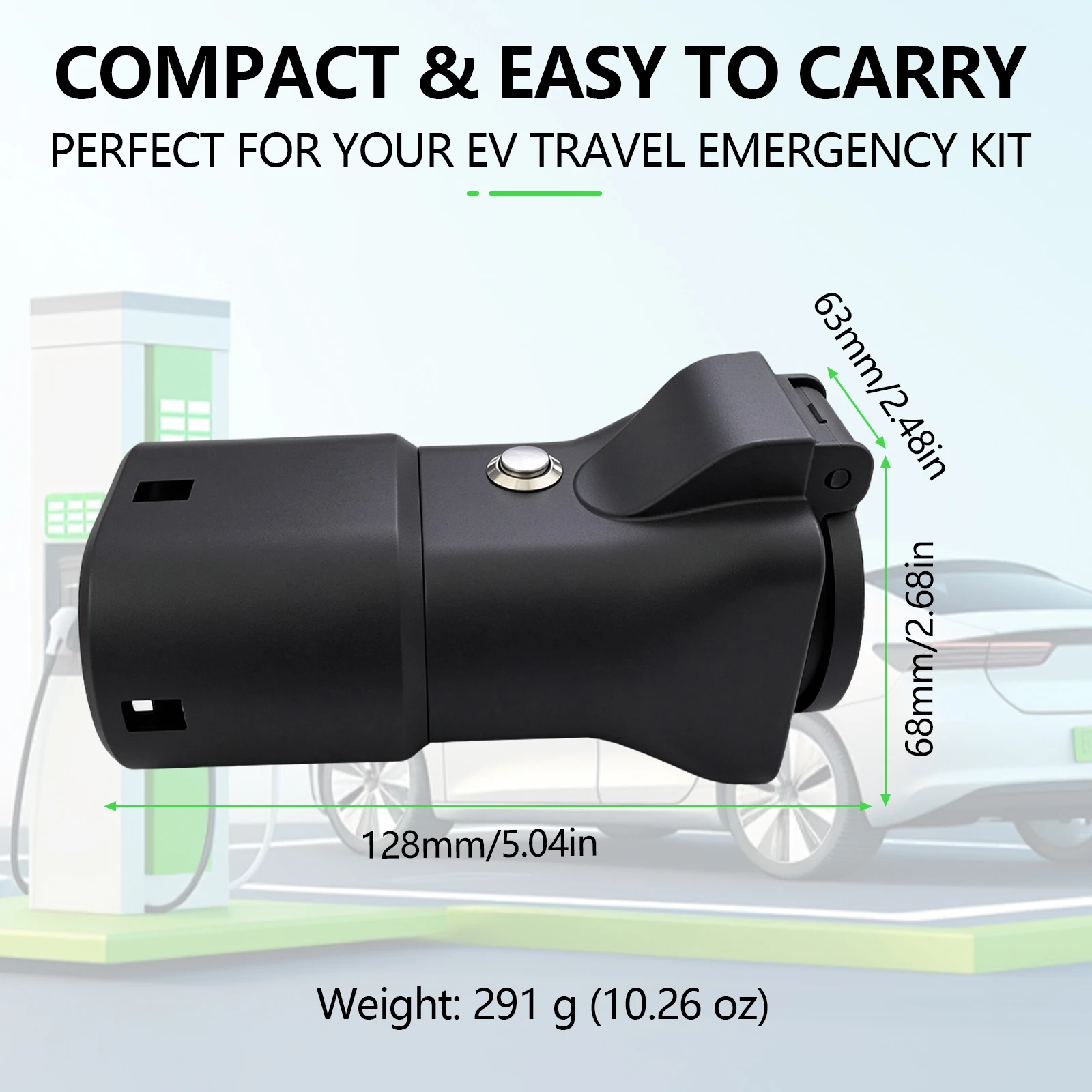 Type2 V2L Discharge Adapter 16A with Switch Vehicle‑mounted V2L Output for Volvo EX30 Ideal for Camping Emergency Power Supply - view 6