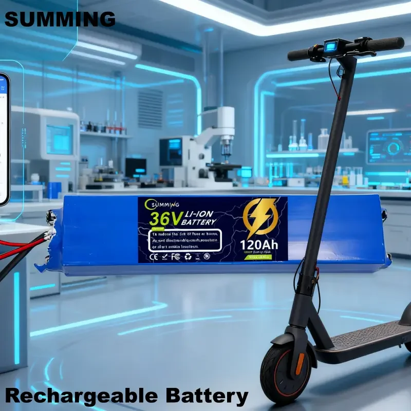 

Genuine summing 36V 120Ah Battery Packs Rechargeable Lithium Ion Battery for Electric Self Balancing Scooter