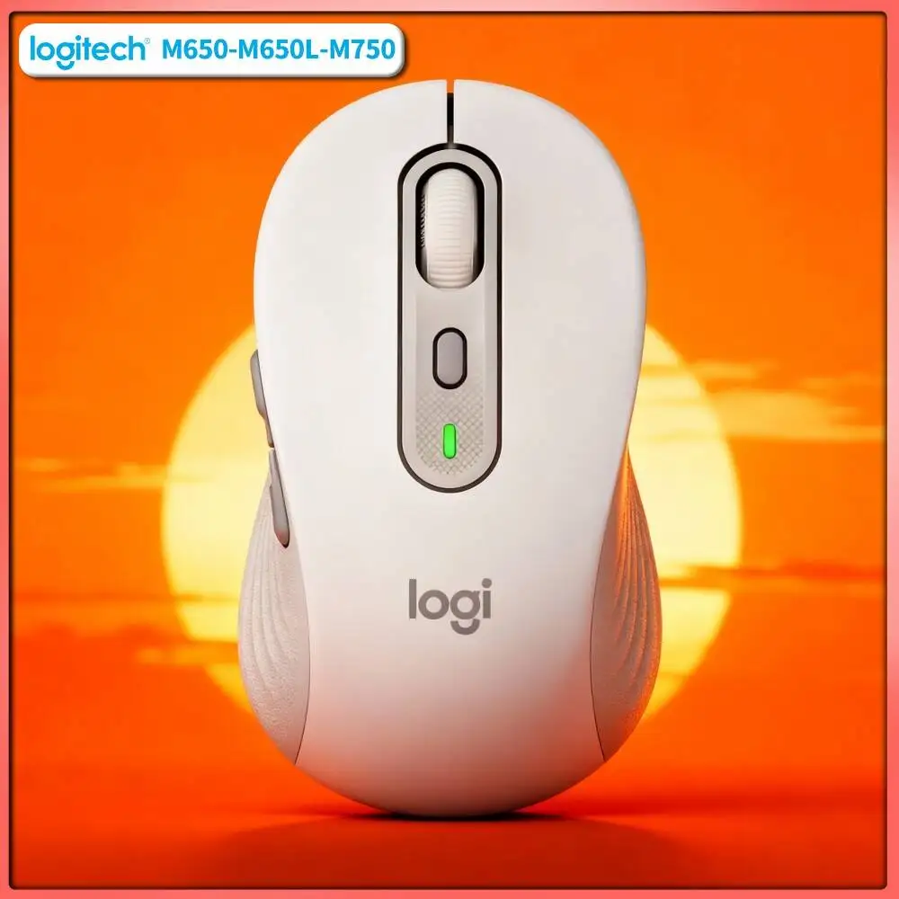 M750 Signature Mouse - 90% Click Noise Reduction, Comfort Soft Thumb Rest, 24-Month Battery, Work Desk Pick Tool