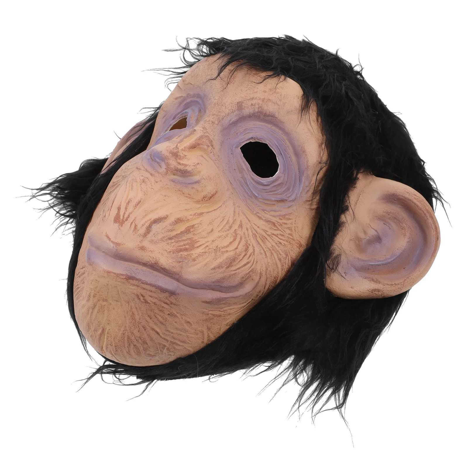 زي رأس قناع الغوريلا لحفلات الهالوين التنكرية بتصميم حيوانات خفيف الوزن ومريح ومخيف ومضحك