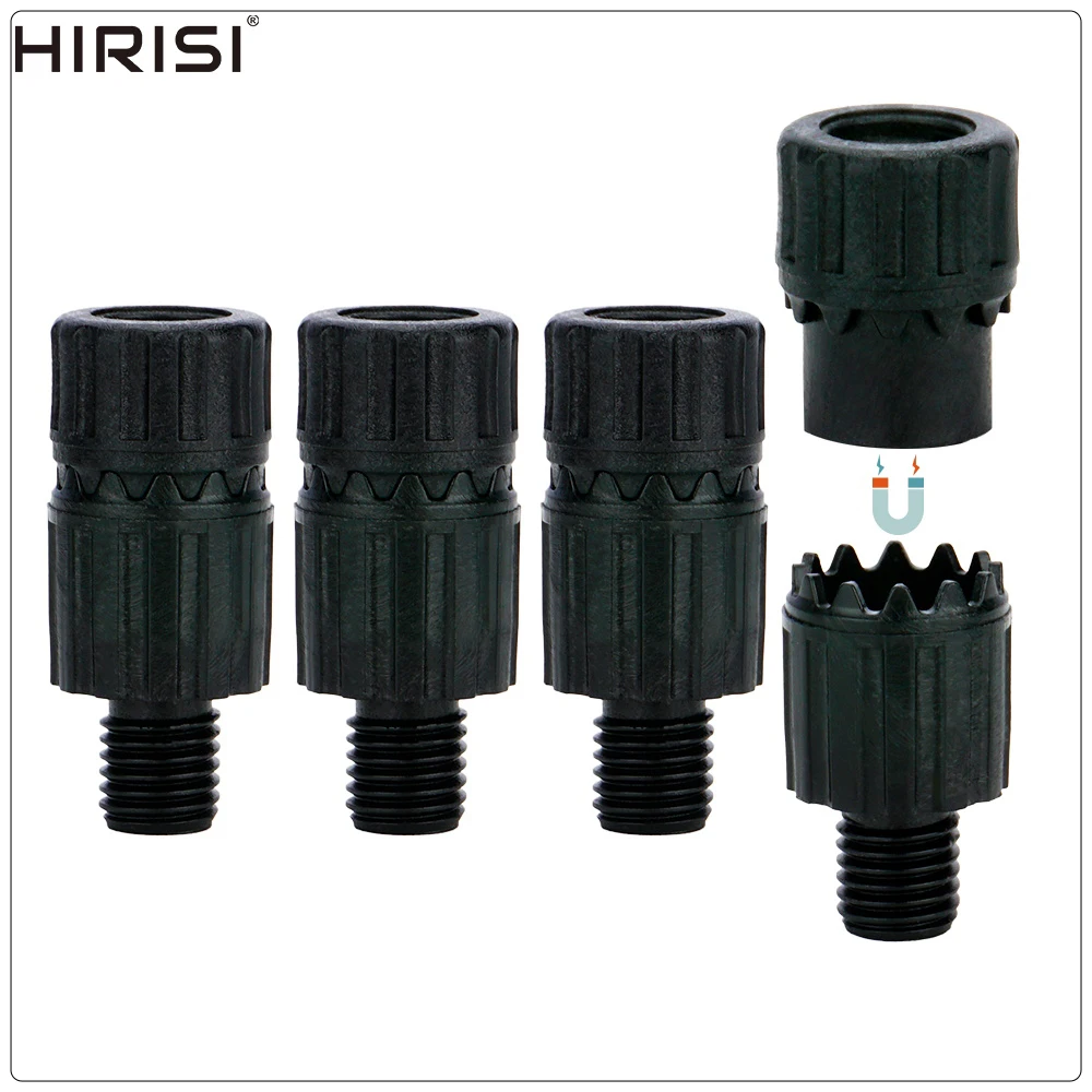 Hirisi AQ214 Schnellwechsel-Adapter Passend für Bissanzeiger Rod Pod Karpfenangeln Verbindungszubehör Terminal-Tackle Zubehör – Detail 1