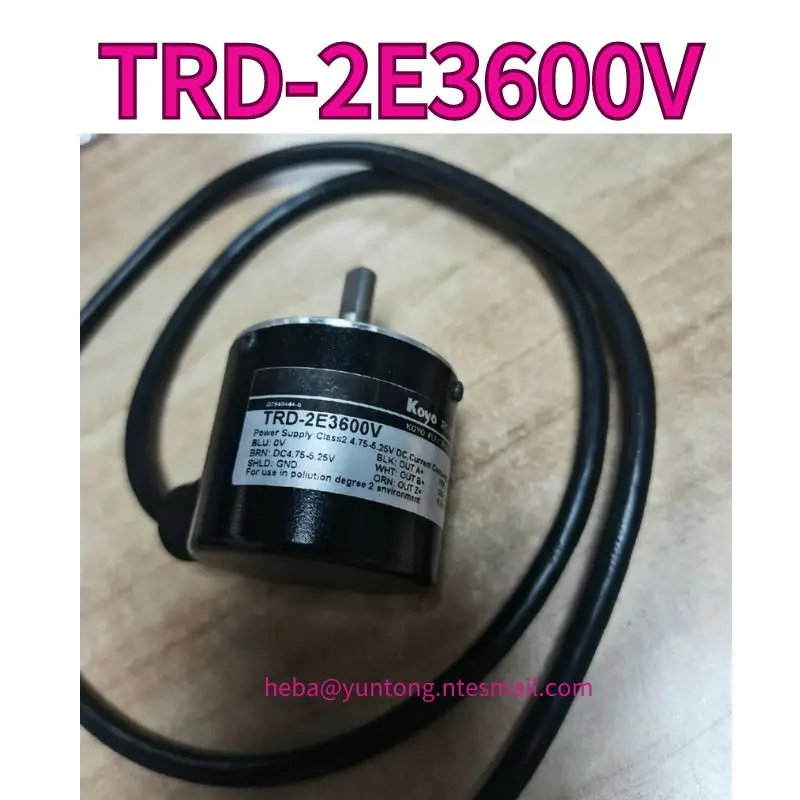 New TRD-2E3600V rotary pulse encoder