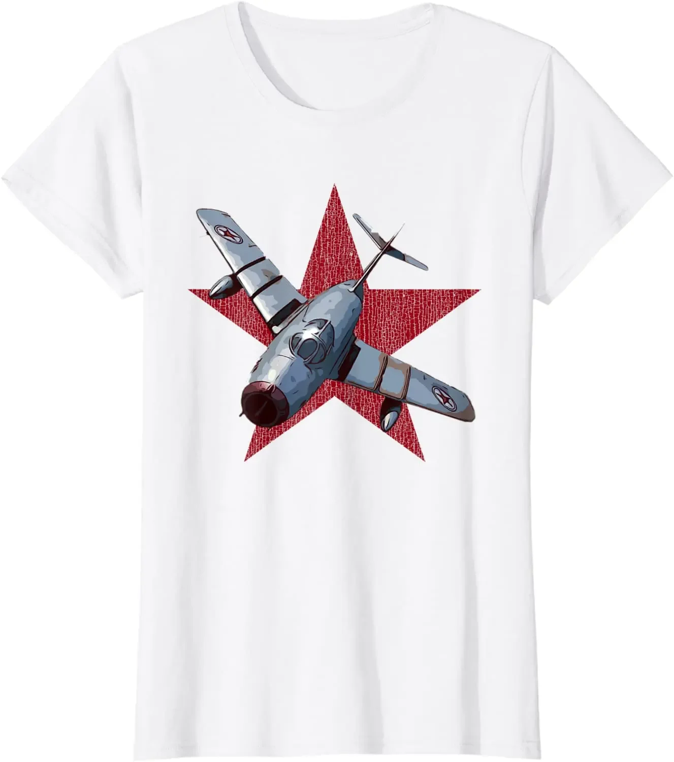 Soviet MiG 15 Jet Fighter Military Aviation T-Shirt 100% Cotton O-Neck Summer Short Sleeve Casual Mens T-shirt Size S-3XL