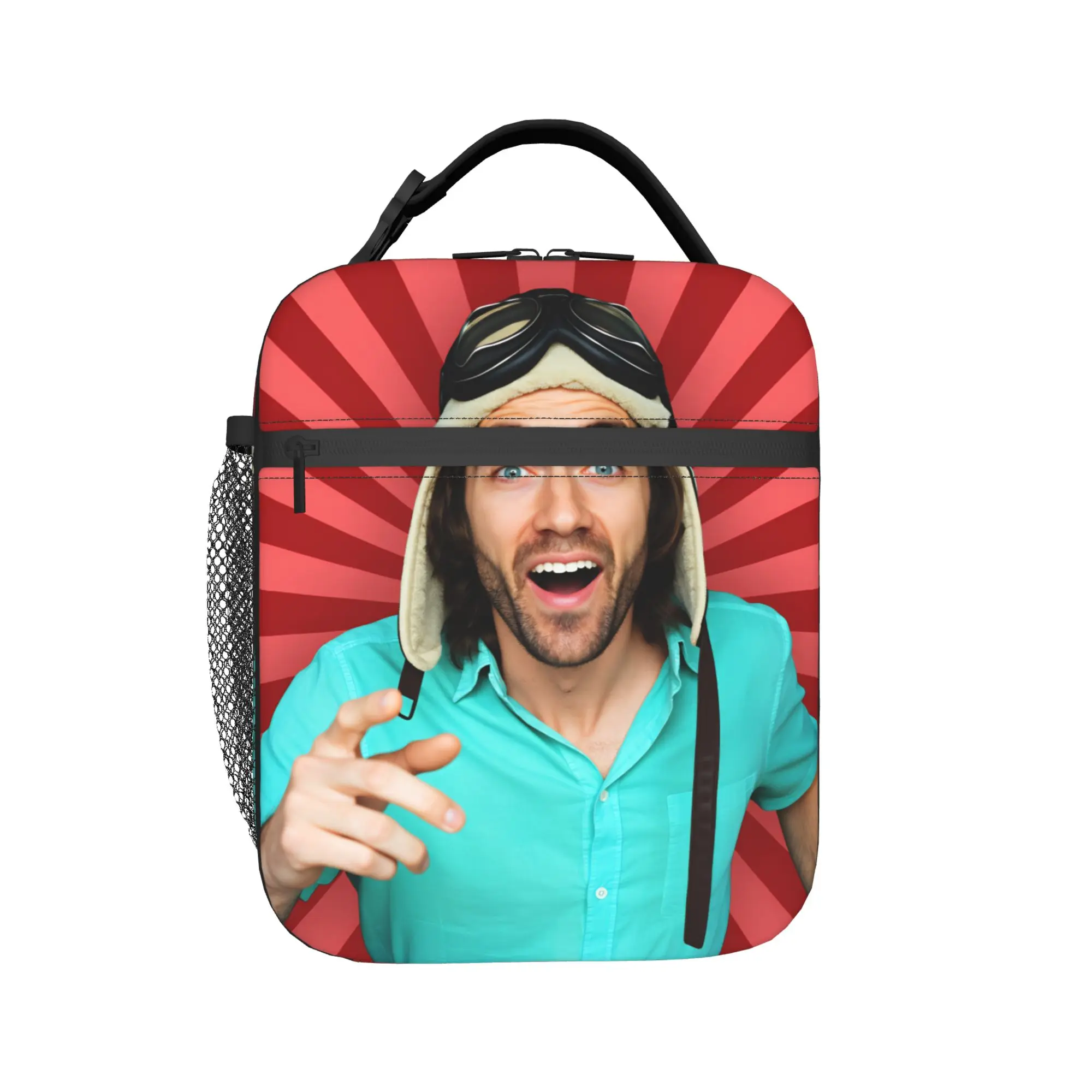Danny Go Animated Programs Lunch Bag Office Lunch Box For Child  Cute Custom Tote Food Bags Waterproof Portable Cooler Bag