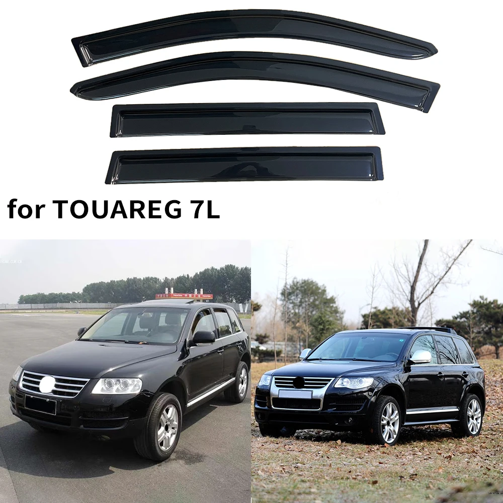 

Window Visor for VW Volkswagen TOUAREG 7L 2002 2003 2004 2005 2006 2007 2008 Wind Deflectors Rain Guards Door Visor Vent Shades