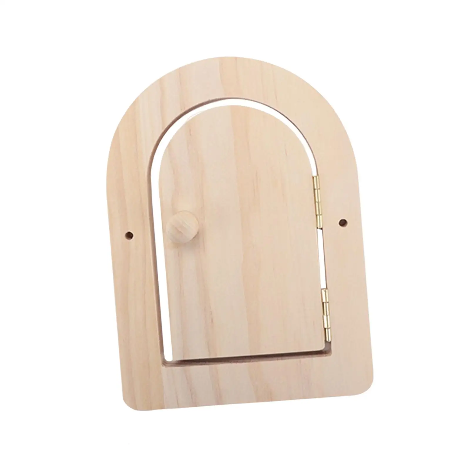 Wood Door Busy Board DIY Accessories Fine Motor Skill Early Educational Toy