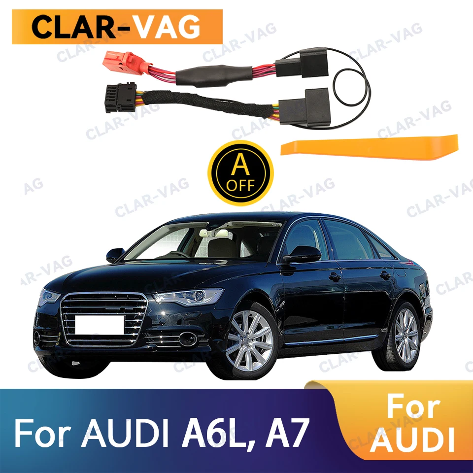 Für audi a6l a7 automatischer stopps tart motors ystem abschaltung gerätes teuerung sensor stecker stopp abbrechen kabel autoteile