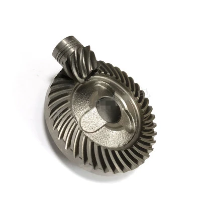 Ремонтная часть, металлическая спиральная зубчатая коническая шестерня, набор 2 в 1, для угловой шлифовальной машины BOSCH GWS14-150C/CI GWS15-150CIH