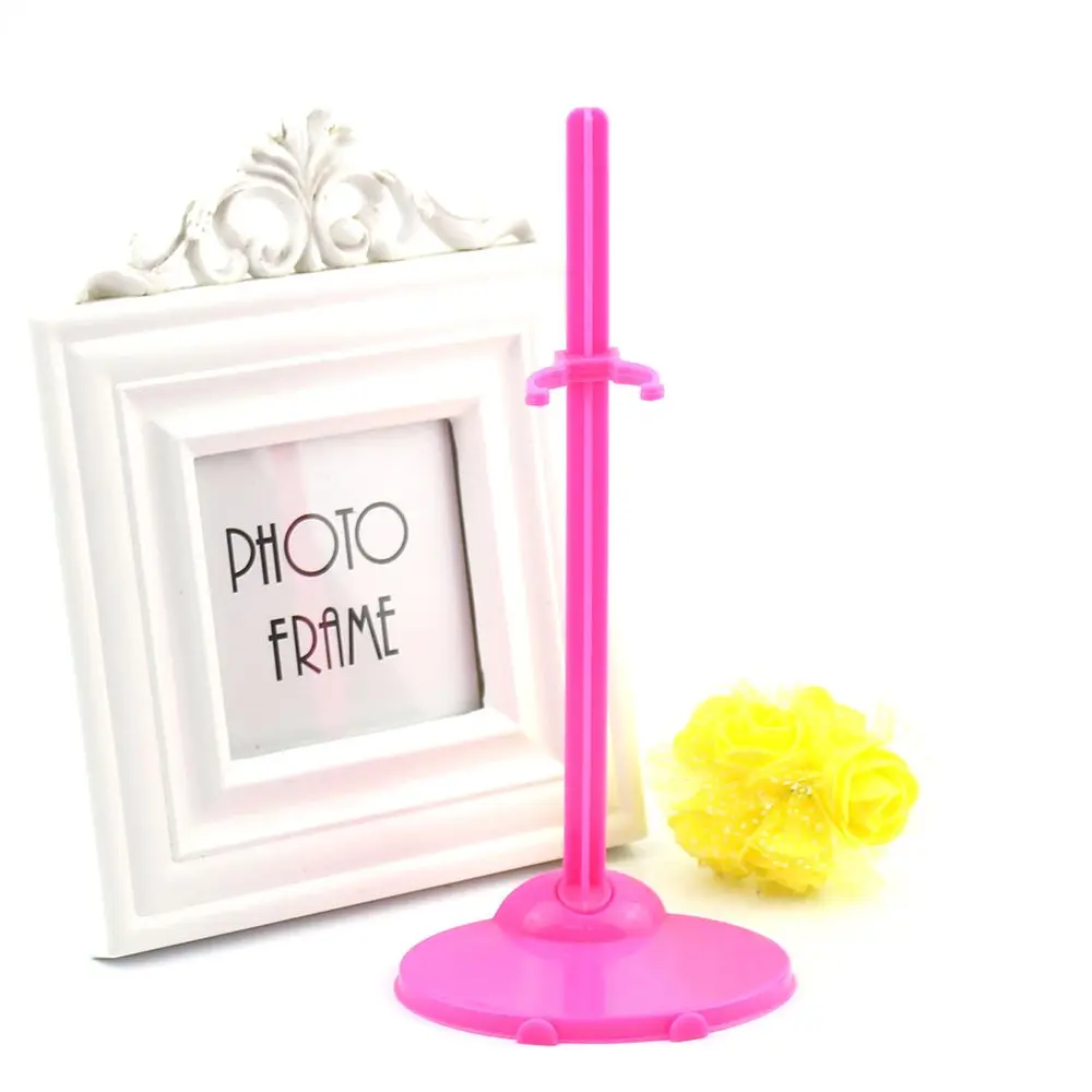 1 Stück Ständer für 1/6 Puppen Transparenter Puppenständer 30cm Figuren-Displayhalter Hochwertiges Spielzeugzubehör