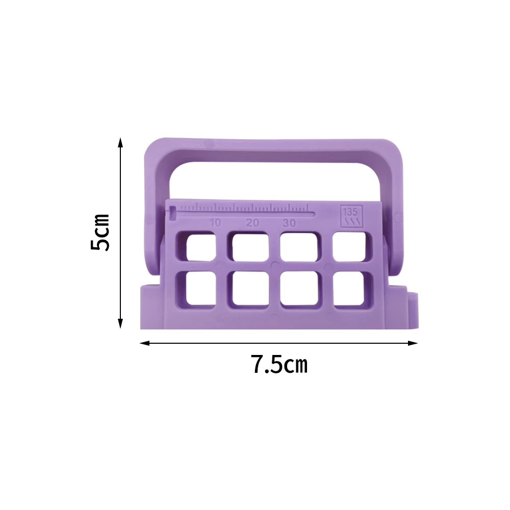 16 Holes Autoclavable Endo Files Holder Dispenser Endodontic Drill Stand Root Canal File Block For Endodontic Files Organizer