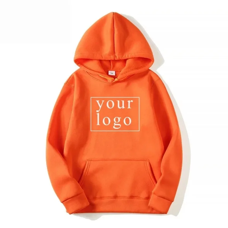 Your Own Design Brand Logo/image Personalize Anywhere Men Women DIY Hoodie Sweatshirt Casual Hoodie New Fashion High Quality