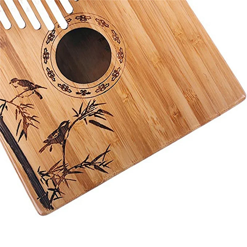 Kalimba polegar piano 17 tecla - Kalimba Thumb Piano avaliação e preço