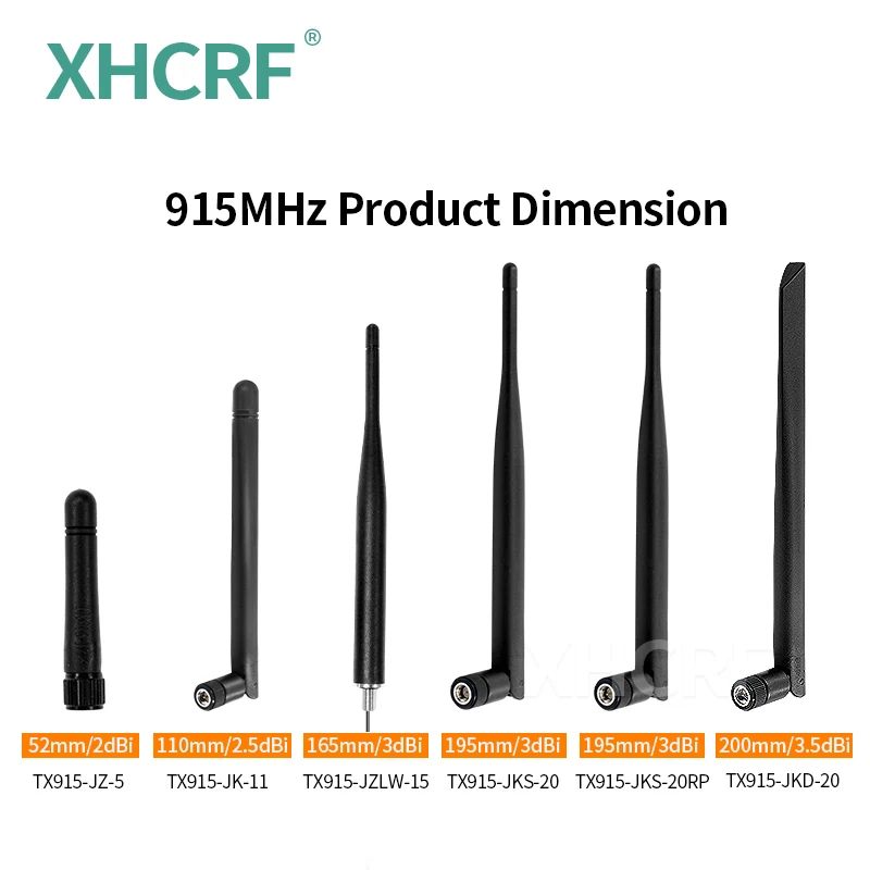 915 MHz LoRa Antenna 900M Omnidirectional 915MHz LoRawan Antenna Wifi High Gain Long Range RP SMA Male Router Aerial Signal