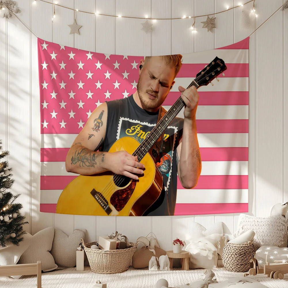 Singer Z-Zach Bryan flag Decorative Banners Suitable For Outdoor Camping Family Parties And Garden Walls Gift