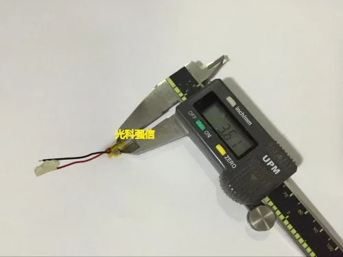 New fully capacitive 3.7V polymer lithium battery 351015 65MAH MP3 MP4 PCB / device / micro