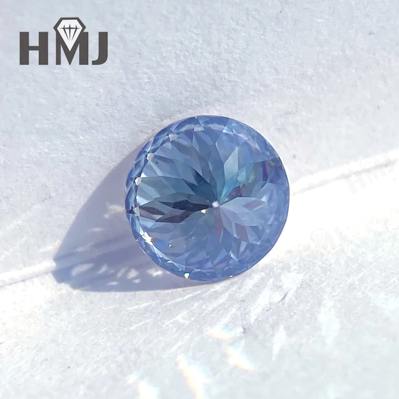 Moissanit-Diamant, mehrfarbig, rund, 100 Facetten, mit GRA-Zertifikat, DIY-Ring, Halskette, Ohrringe für die Schmuckherstellung, Großhandel – Detail 37